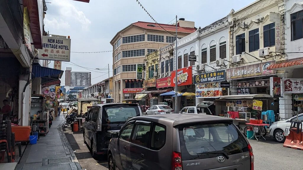 槟城乔治市牛干冬街