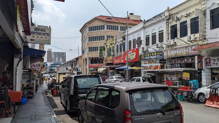 槟城乔治市牛干冬街