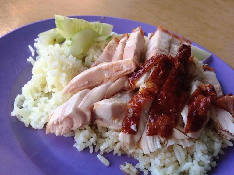 吉隆坡的鸡饭，现代资料图